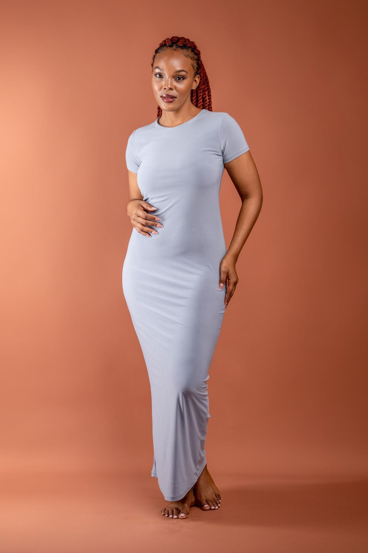 Maxi Dress T-shirt Sleeve in Unknown