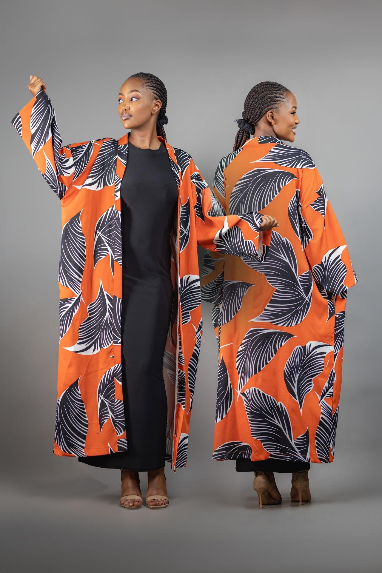 Kimono Pattern BOTANICAL  in Unknown