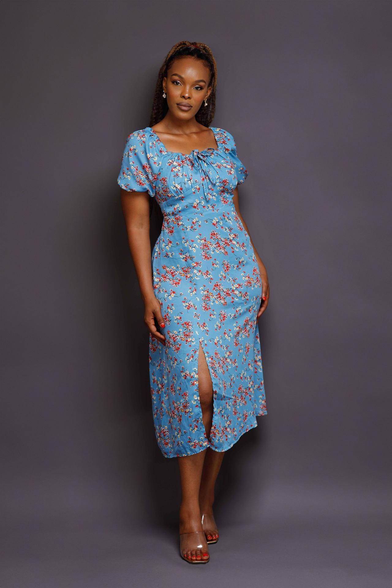 Sunny Flower Dress in Unknown