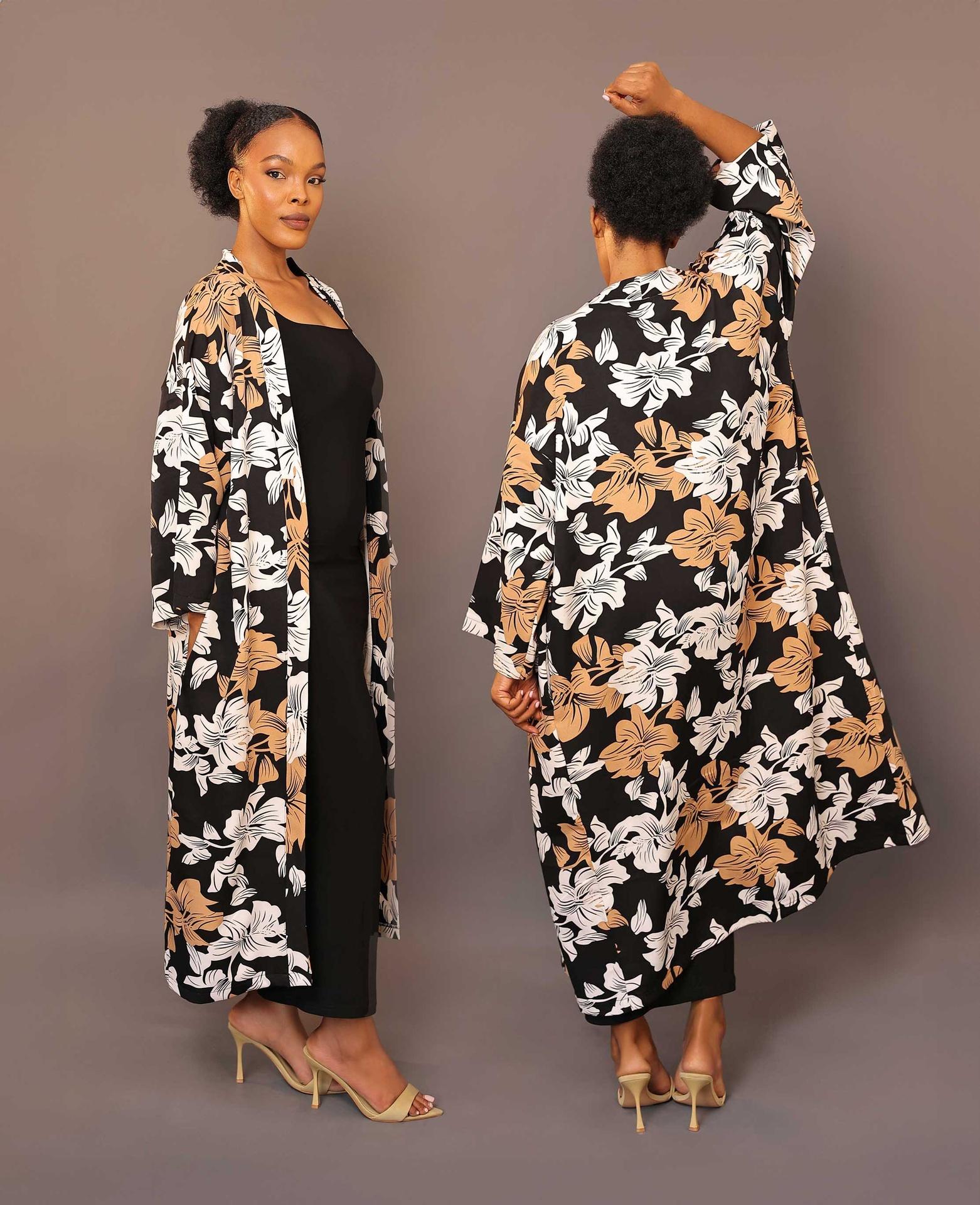 Kimono Pattern TROPIKA in Unknown