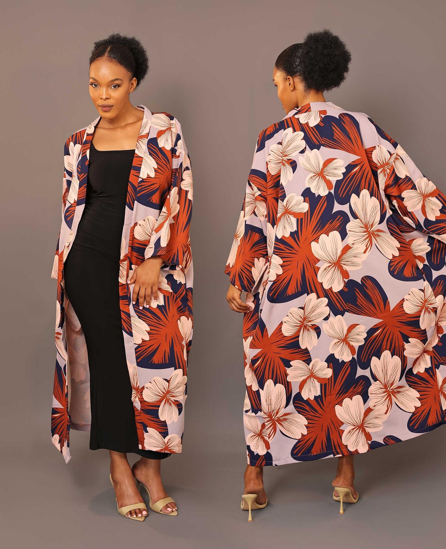 Kimono  Pattern ORCHID in Unknown